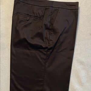 Talbots Women's Black Flat Front Shorts